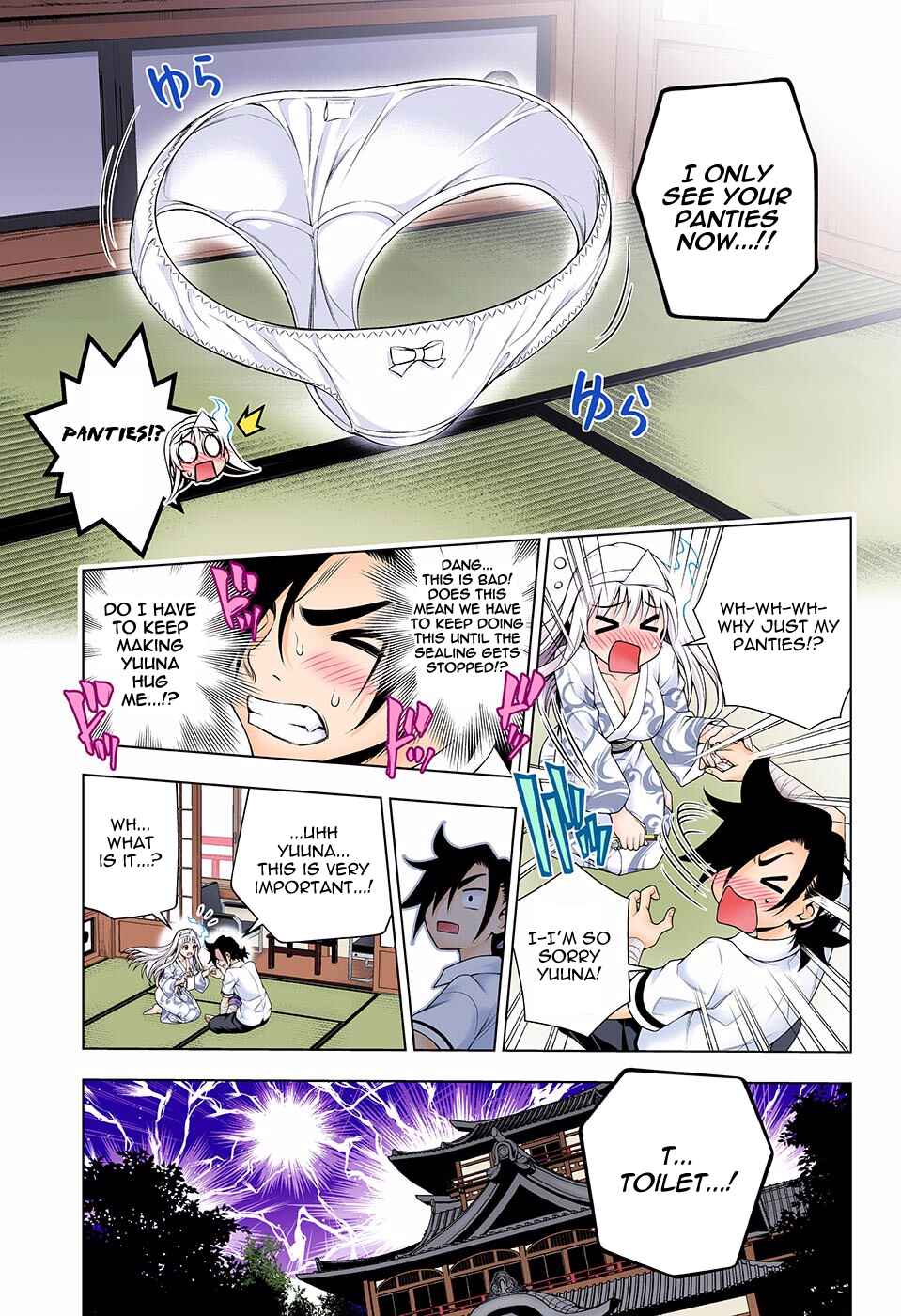 Page 9 Chapter 114 Yuragi-sou no Yuuna-san (Official Colored)