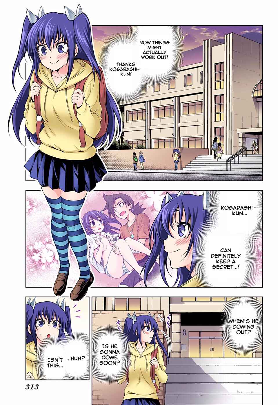 Page 7 Chapter 90 Yuragi-sou no Yuuna-san (Official Colored)