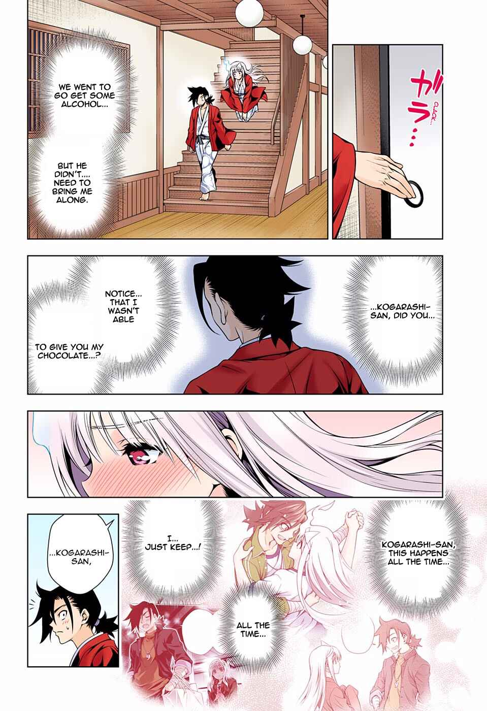 Page 17 Chapter 69 Yuragi-sou no Yuuna-san (Official Colored)