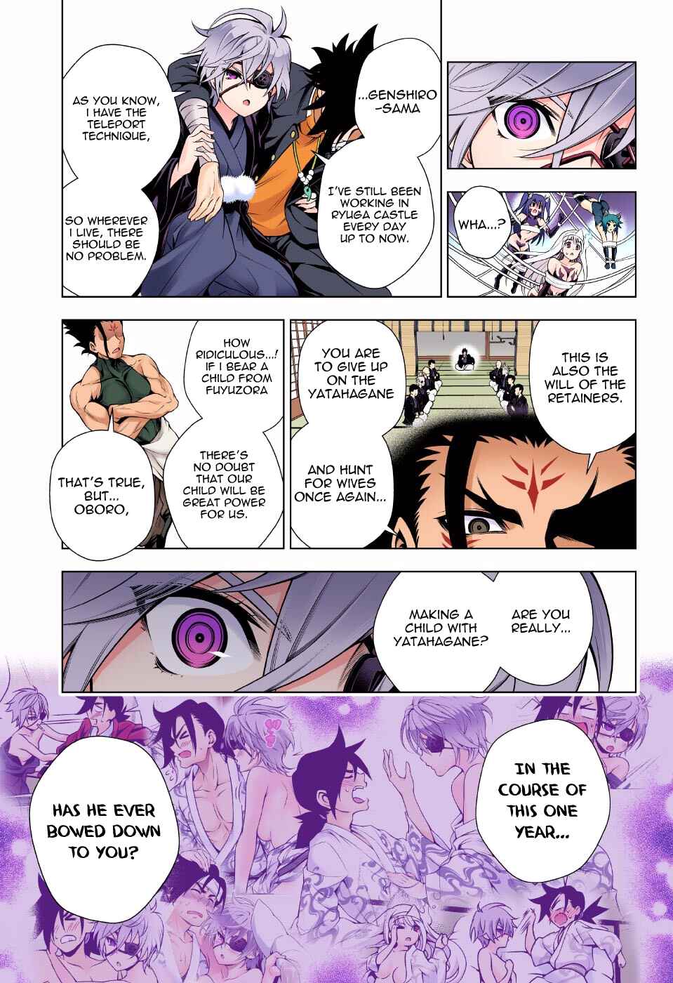 Page 13 Chapter 97 Yuragi-sou no Yuuna-san (Official Colored)