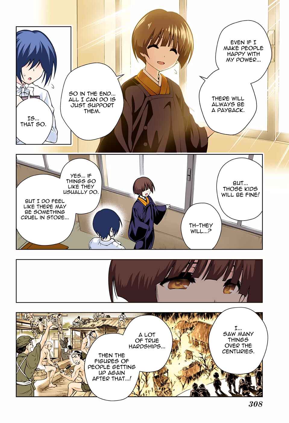Page 18 Chapter 82 Yuragi-sou no Yuuna-san (Official Colored)