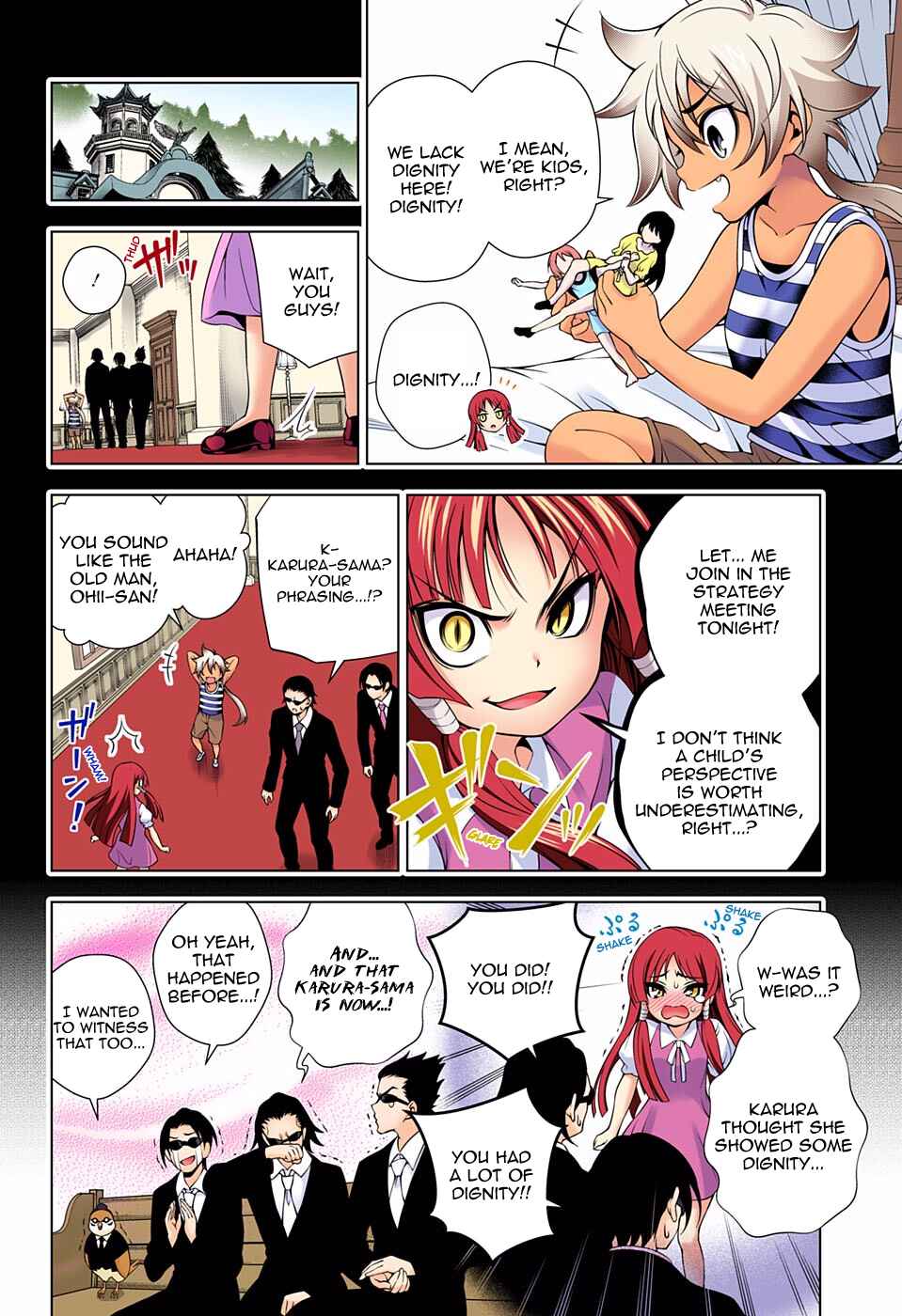Page 12 Chapter 63 Yuragi-sou no Yuuna-san (Official Colored)