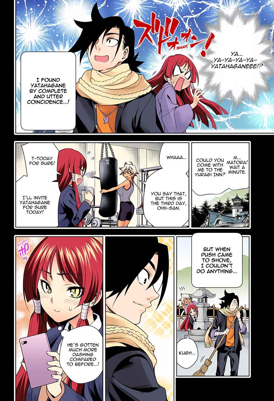 Page 18 Chapter 63 Yuragi-sou no Yuuna-san (Official Colored)