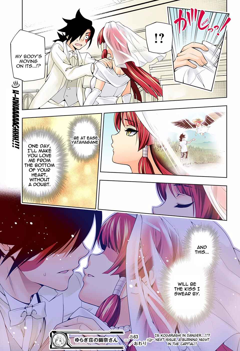 Page 23 Chapter 63 Yuragi-sou no Yuuna-san (Official Colored)
