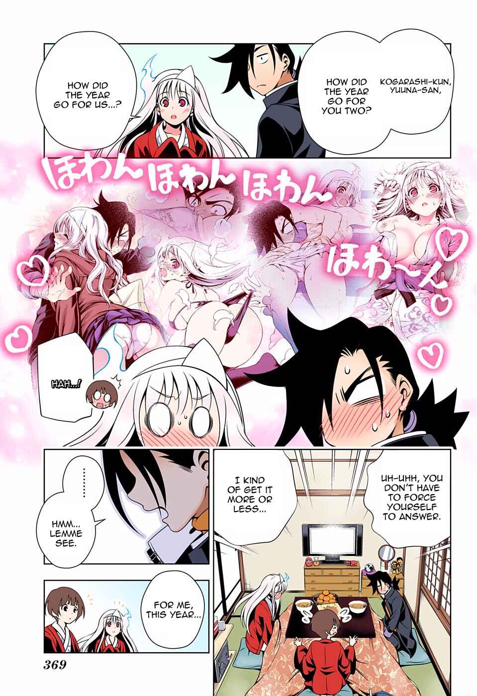 Page 9 Chapter 56 Yuragi-sou no Yuuna-san (Official Colored)