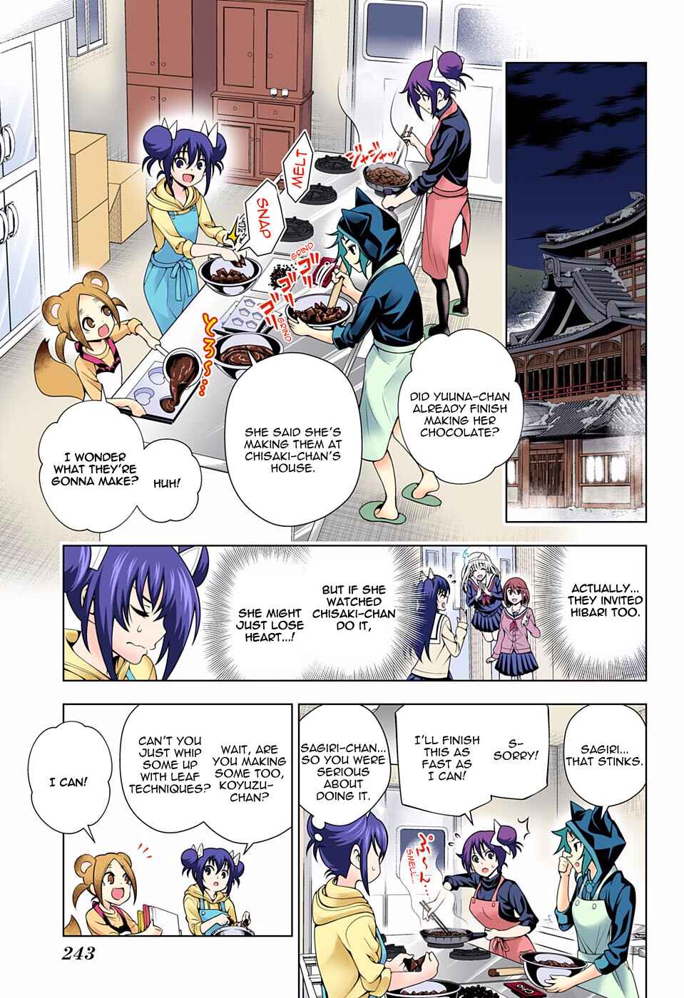 Page 9 Chapter 67 Yuragi-sou no Yuuna-san (Official Colored)