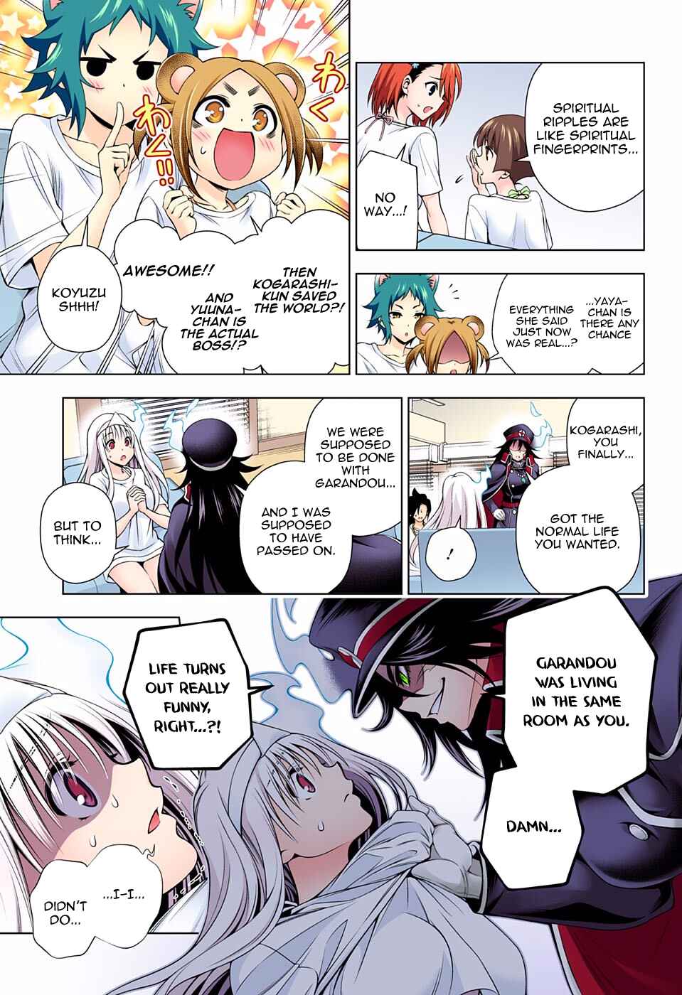 Page 9 Chapter 120 Yuragi-sou no Yuuna-san (Official Colored)