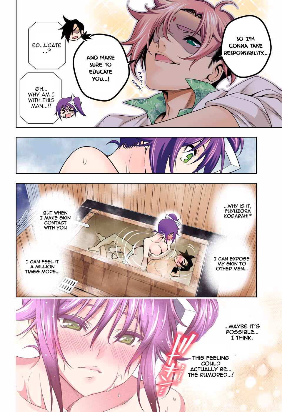 Page 10 Chapter 134 Yuragi-sou no Yuuna-san (Official Colored)