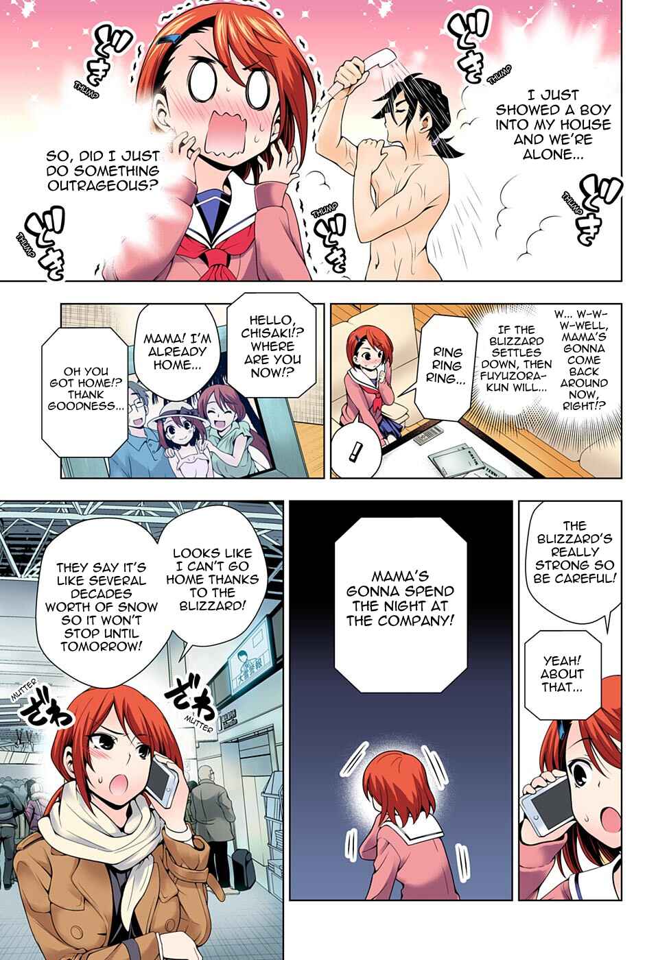 Page 9 Chapter 47 Yuragi-sou no Yuuna-san (Official Colored)