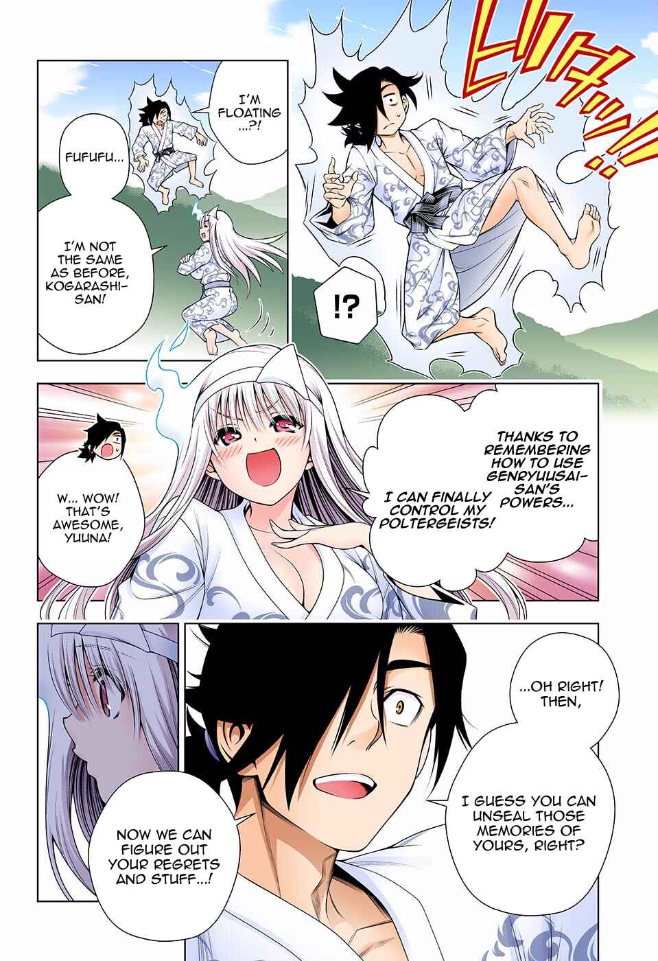 Page 16 Chapter 129 Yuragi-sou no Yuuna-san (Official Colored)