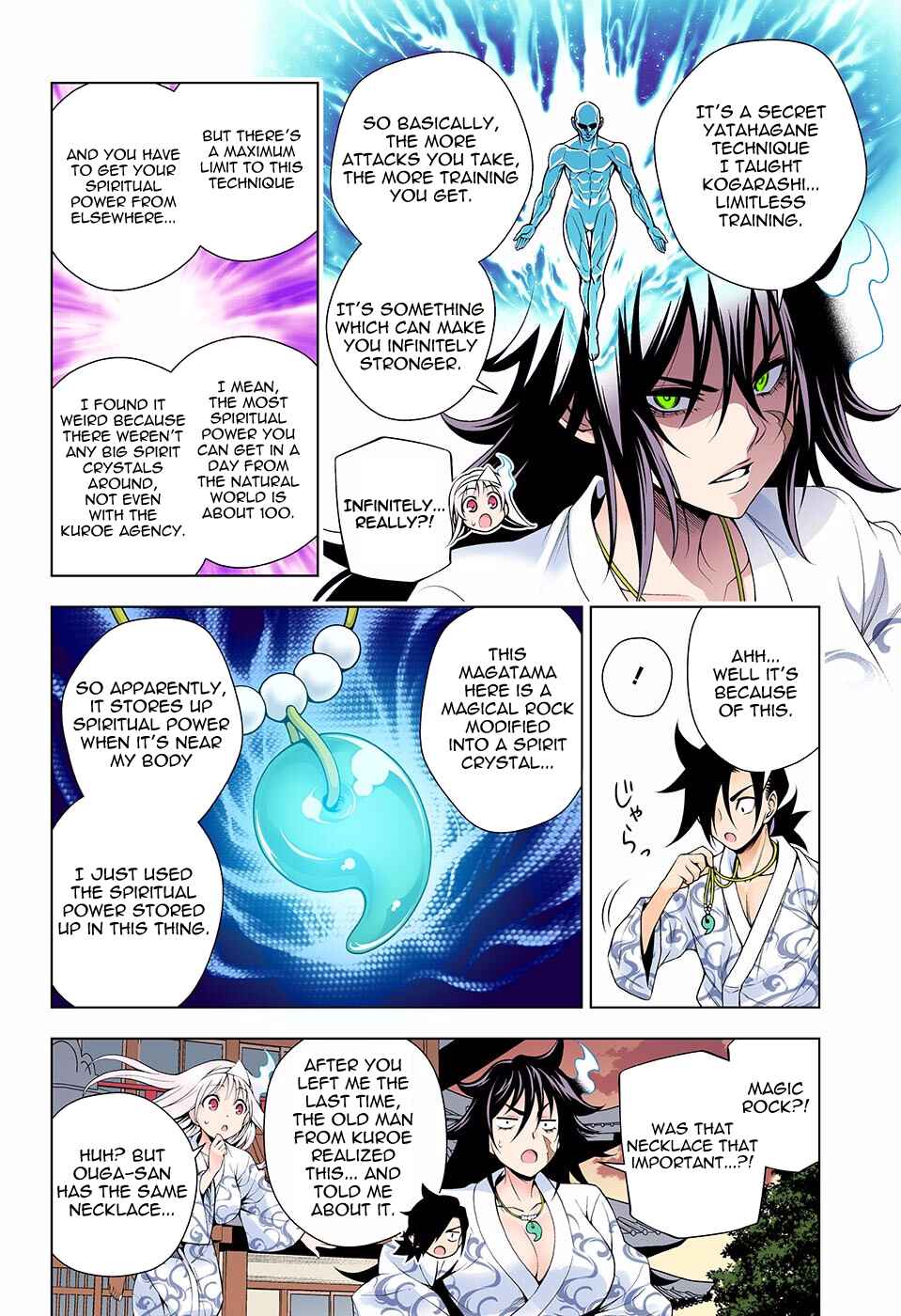 Page 4 Chapter 129 Yuragi-sou no Yuuna-san (Official Colored)