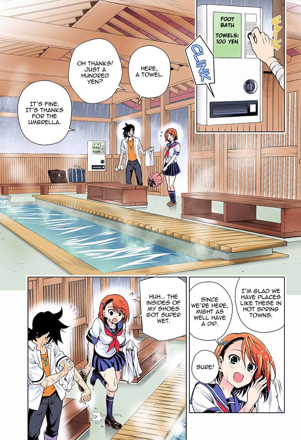 Page 11 Chapter 105 Yuragi-sou no Yuuna-san (Official Colored)