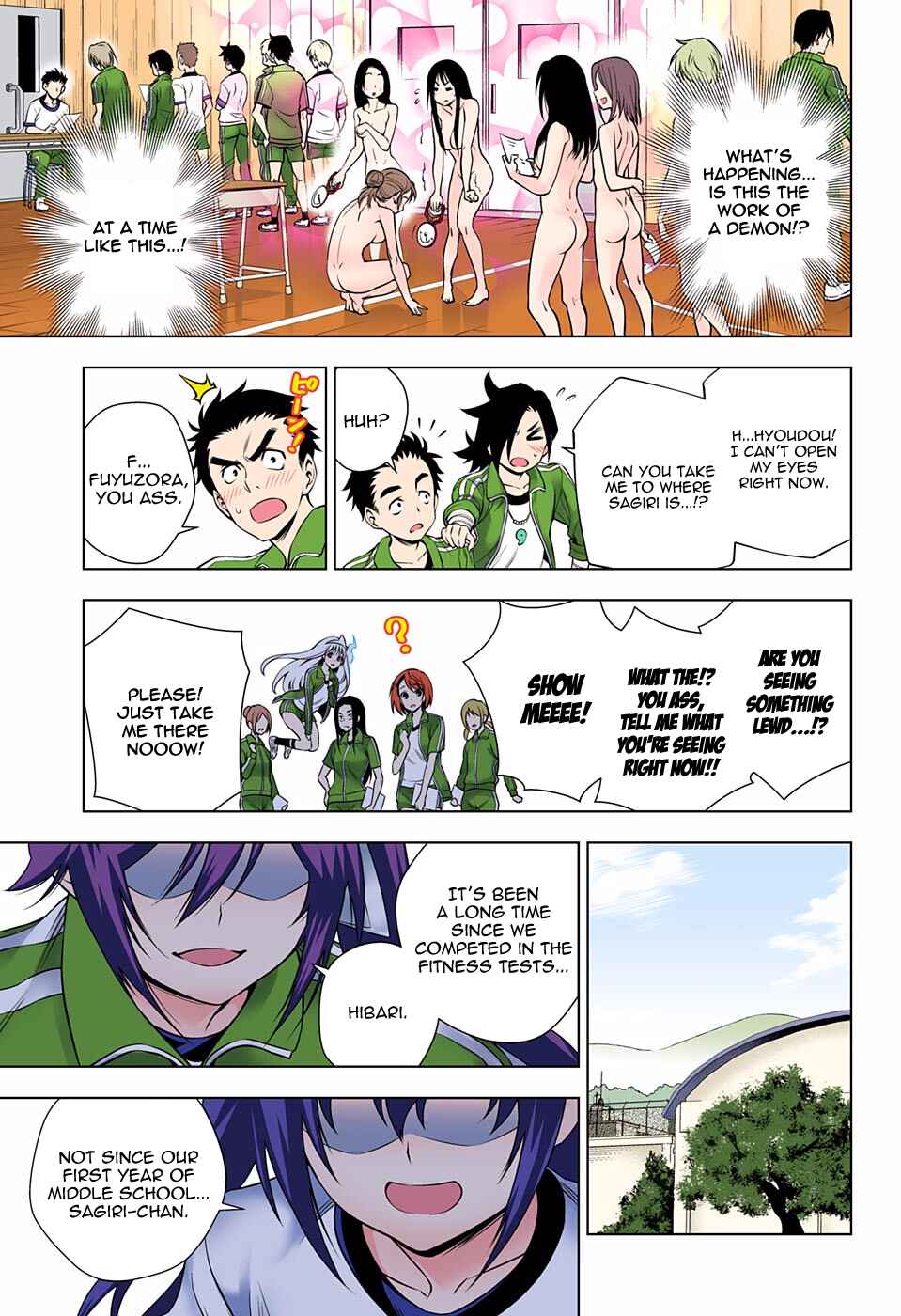 Page 13 Chapter 76 Yuragi-sou no Yuuna-san (Official Colored)