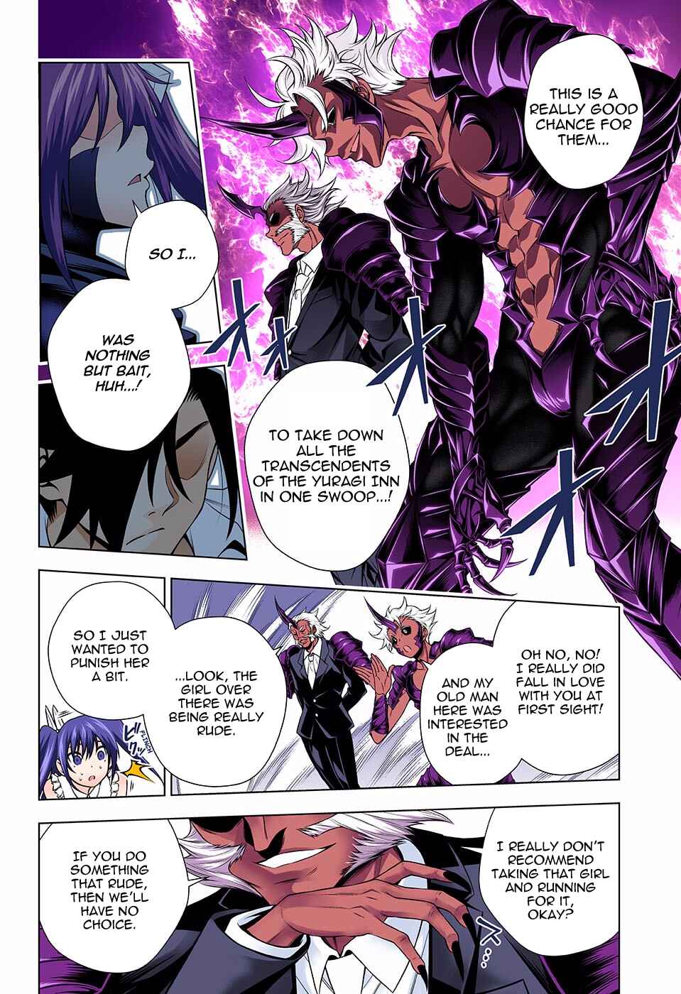 Page 11 Chapter 136 Yuragi-sou no Yuuna-san (Official Colored)