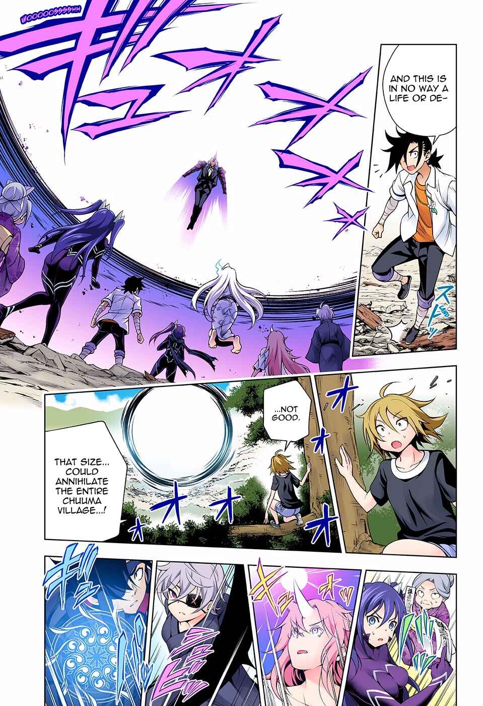 Page 14 Chapter 136 Yuragi-sou no Yuuna-san (Official Colored)