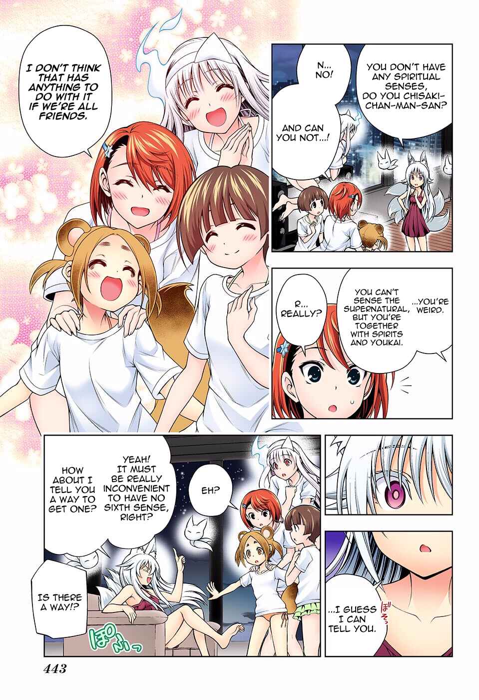 Page 15 Chapter 122 Yuragi-sou no Yuuna-san (Official Colored)