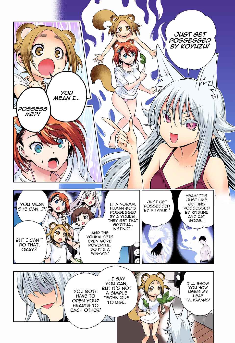 Page 16 Chapter 122 Yuragi-sou no Yuuna-san (Official Colored)