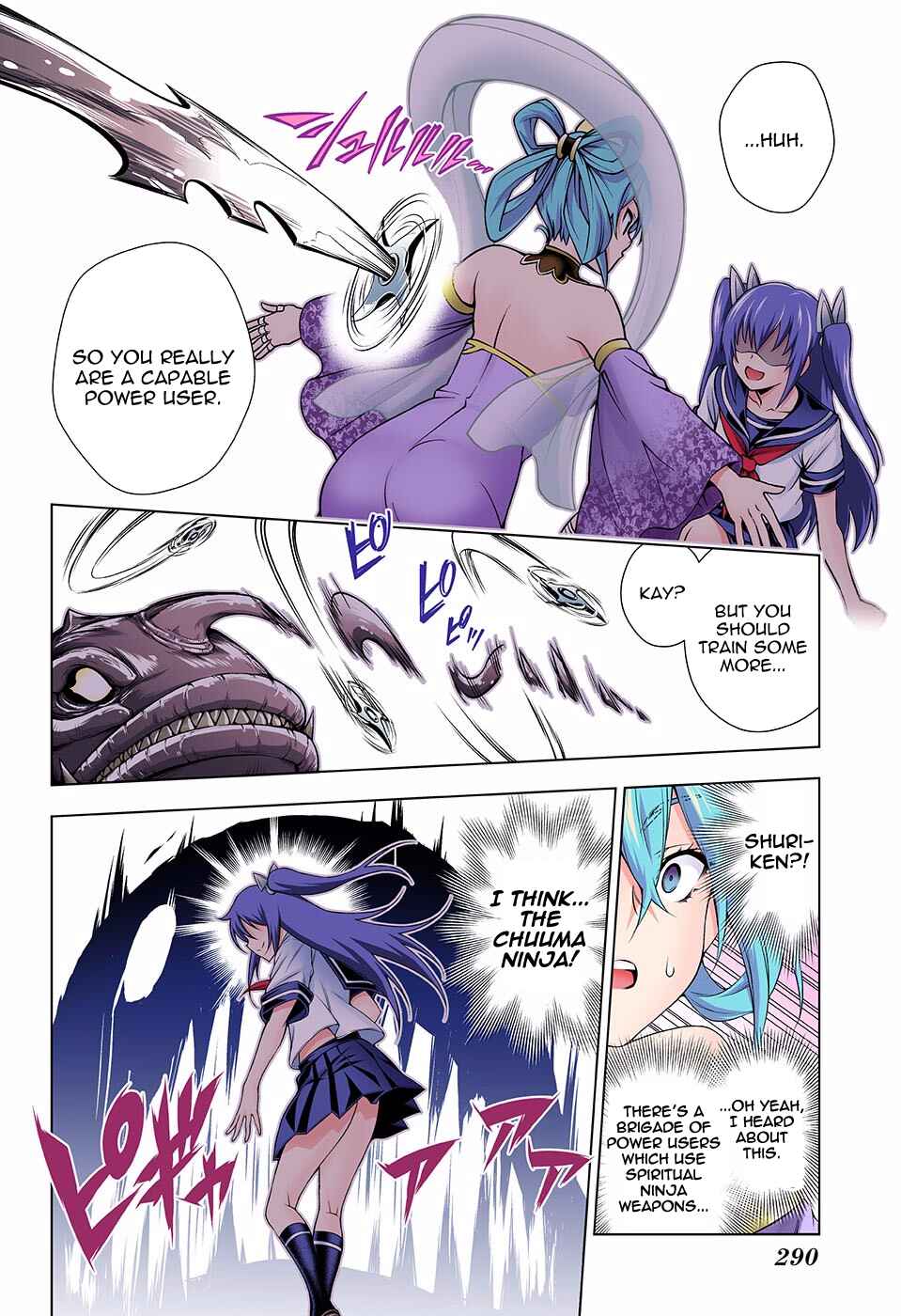 Page 16 Chapter 113 Yuragi-sou no Yuuna-san (Official Colored)