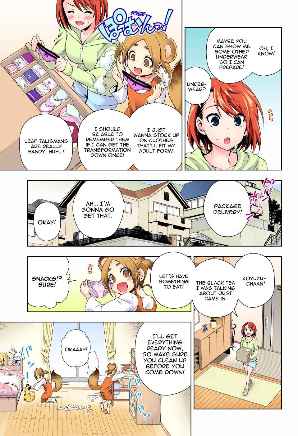 Page 3 Chapter 77 Yuragi-sou no Yuuna-san (Official Colored)