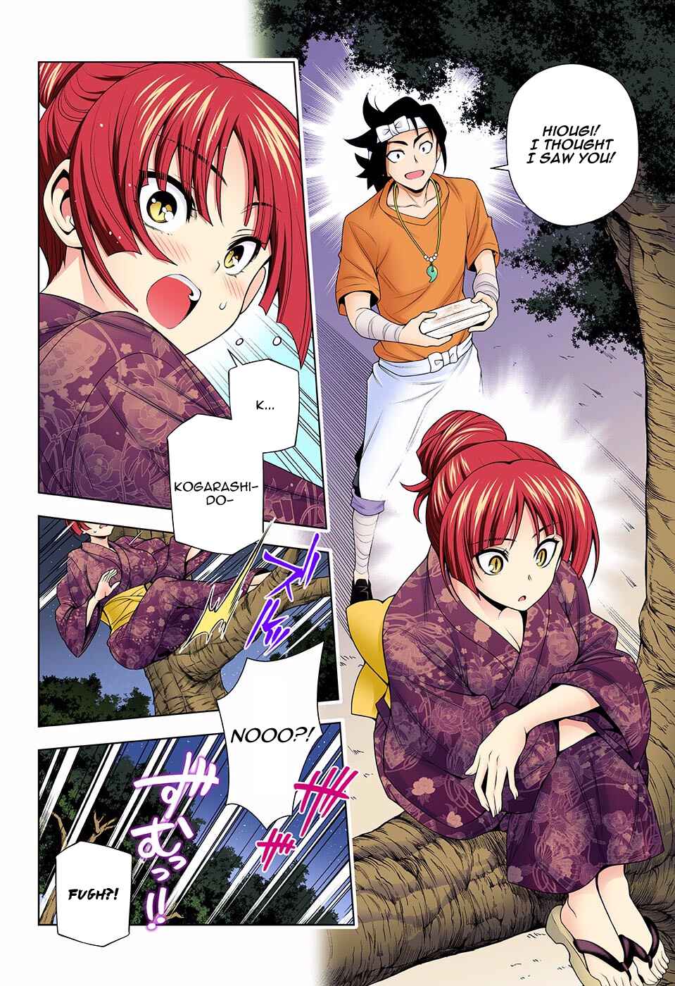 Page 14 Chapter 131 Yuragi-sou no Yuuna-san (Official Colored)