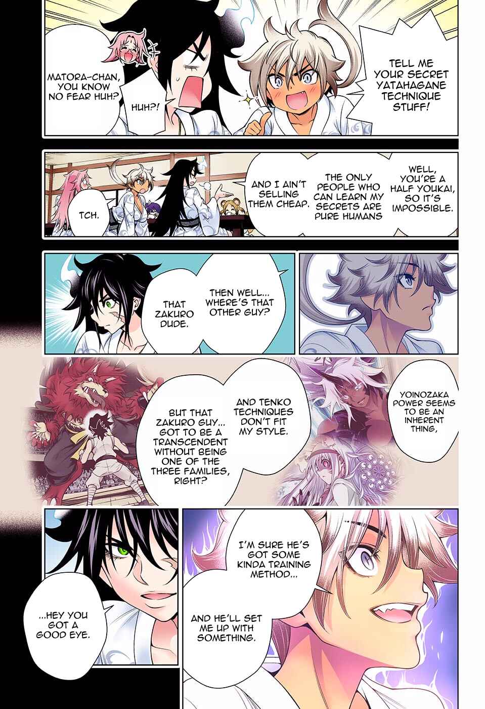 Page 3 Chapter 131 Yuragi-sou no Yuuna-san (Official Colored)