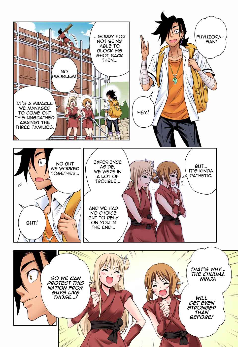 Page 14 Chapter 138 Yuragi-sou no Yuuna-san (Official Colored)