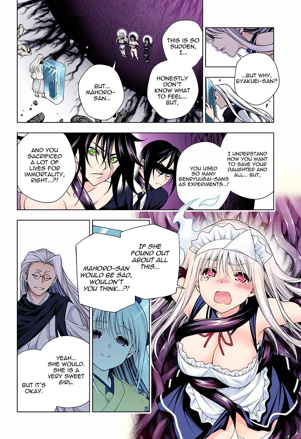 Page 14 Chapter 126 Yuragi-sou no Yuuna-san (Official Colored)
