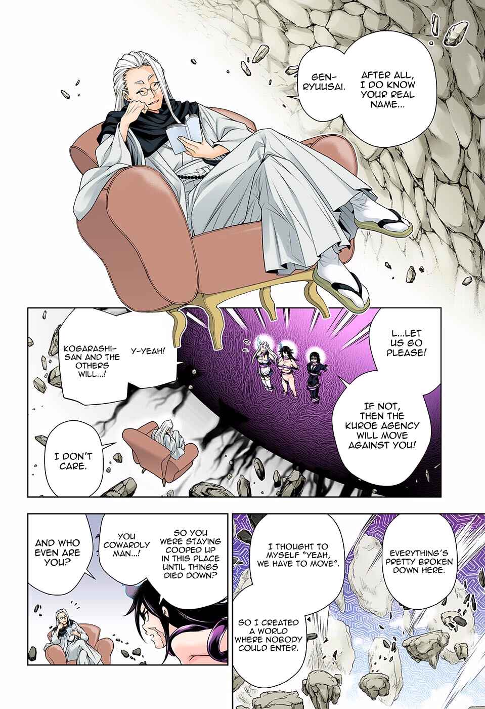 Page 6 Chapter 126 Yuragi-sou no Yuuna-san (Official Colored)