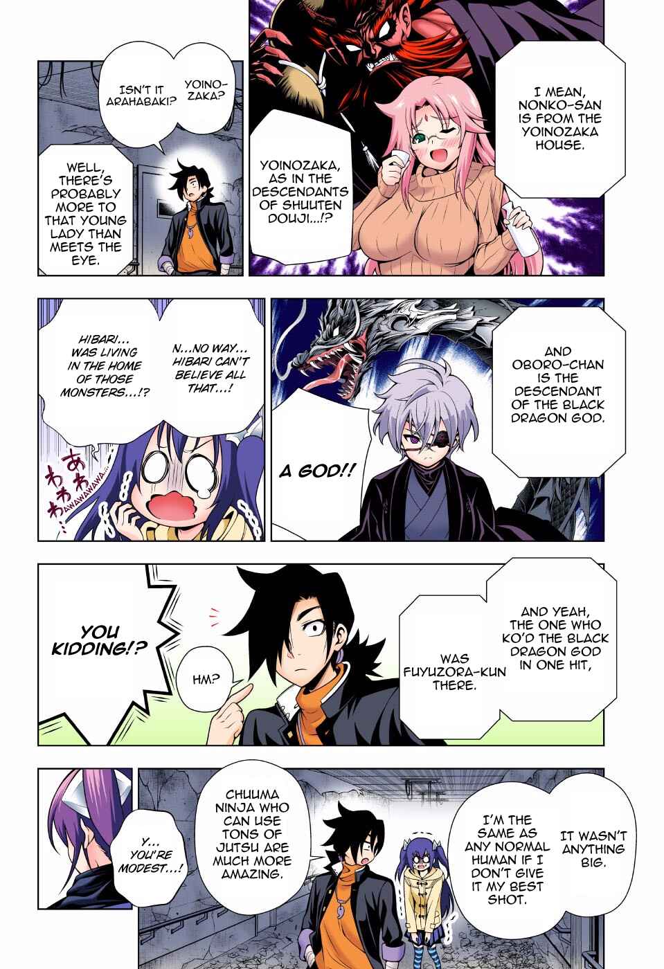 Page 6 Chapter 51 Yuragi-sou no Yuuna-san (Official Colored)
