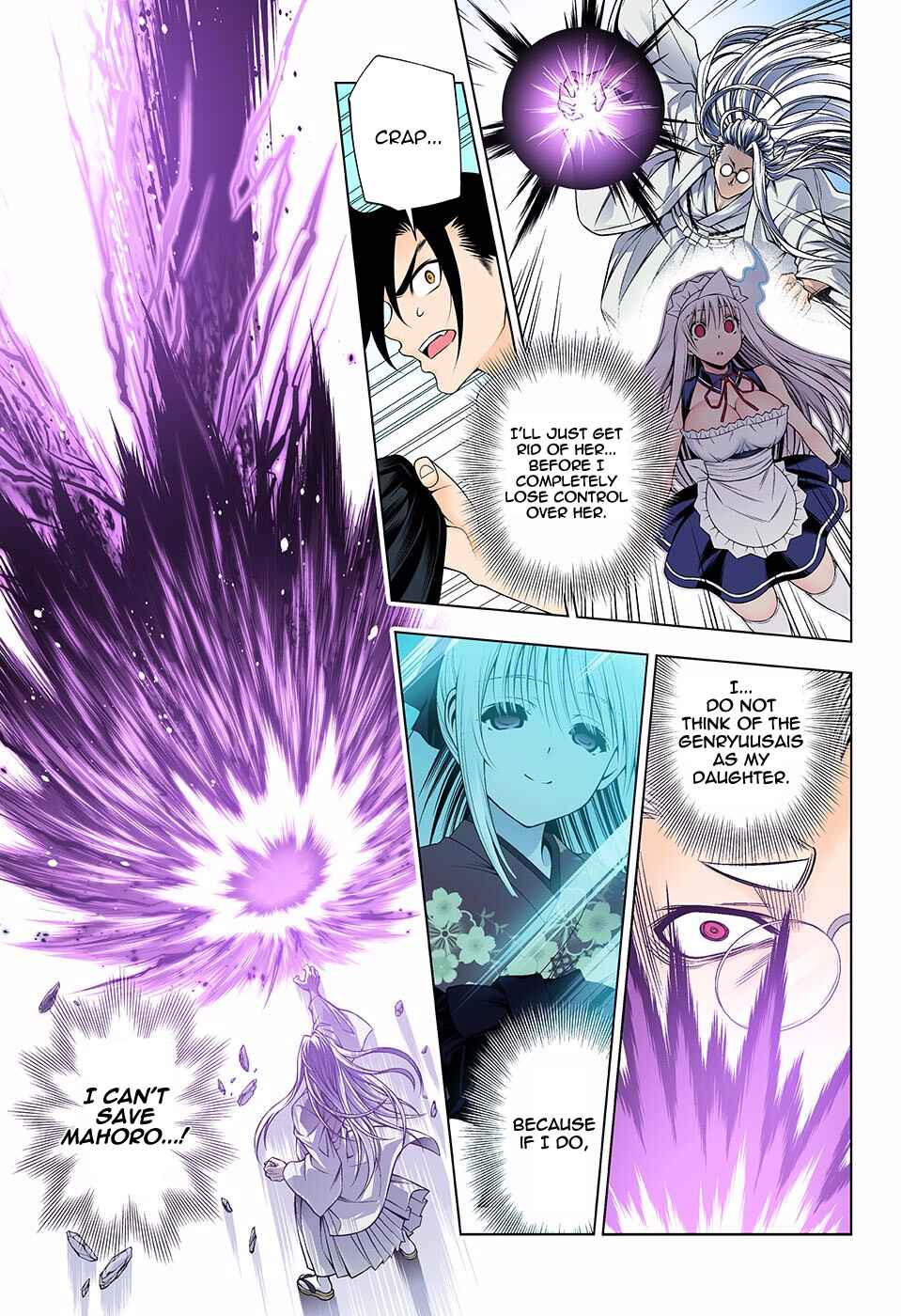 Page 13 Chapter 127 Yuragi-sou no Yuuna-san (Official Colored)