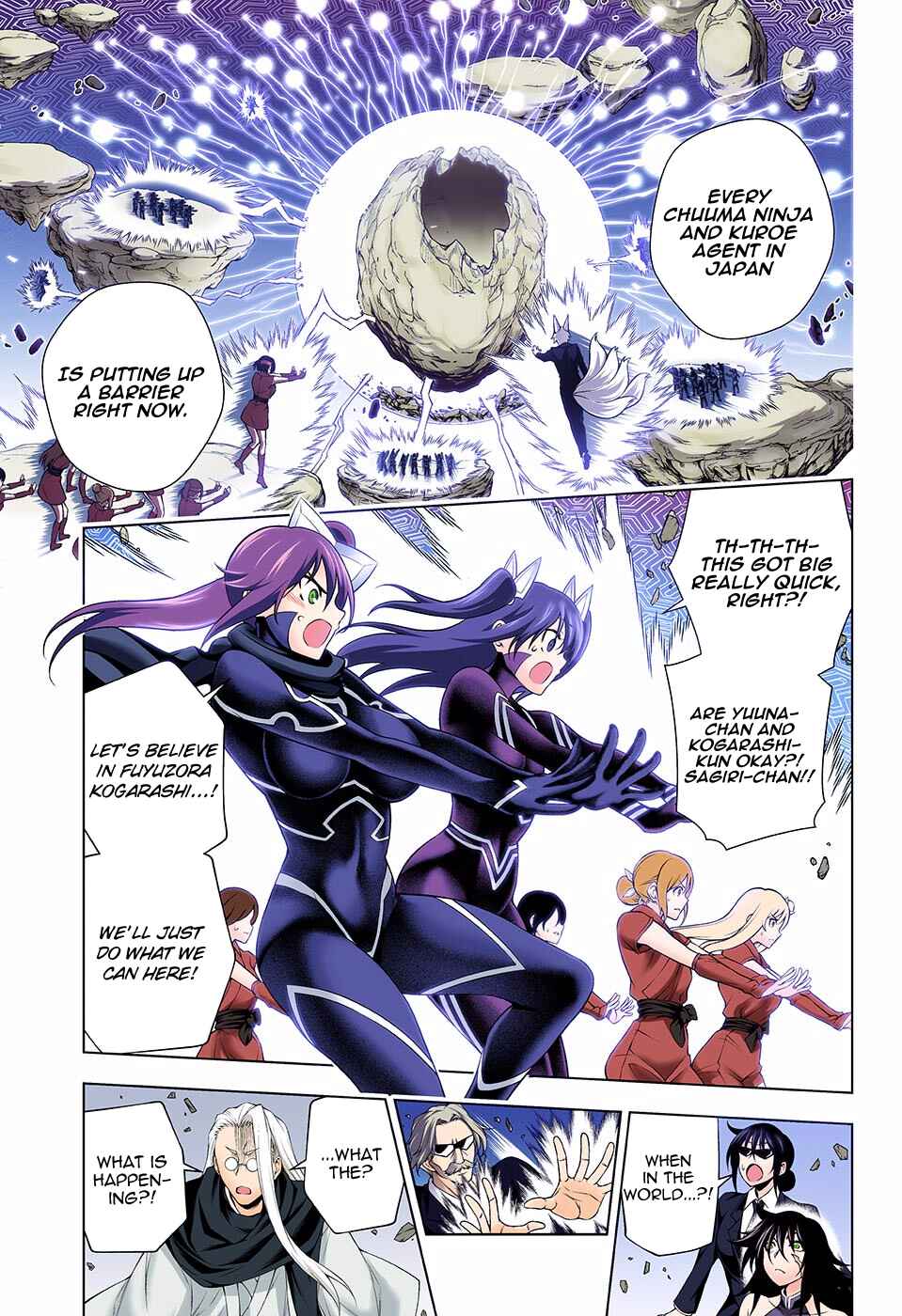Page 7 Chapter 127 Yuragi-sou no Yuuna-san (Official Colored)
