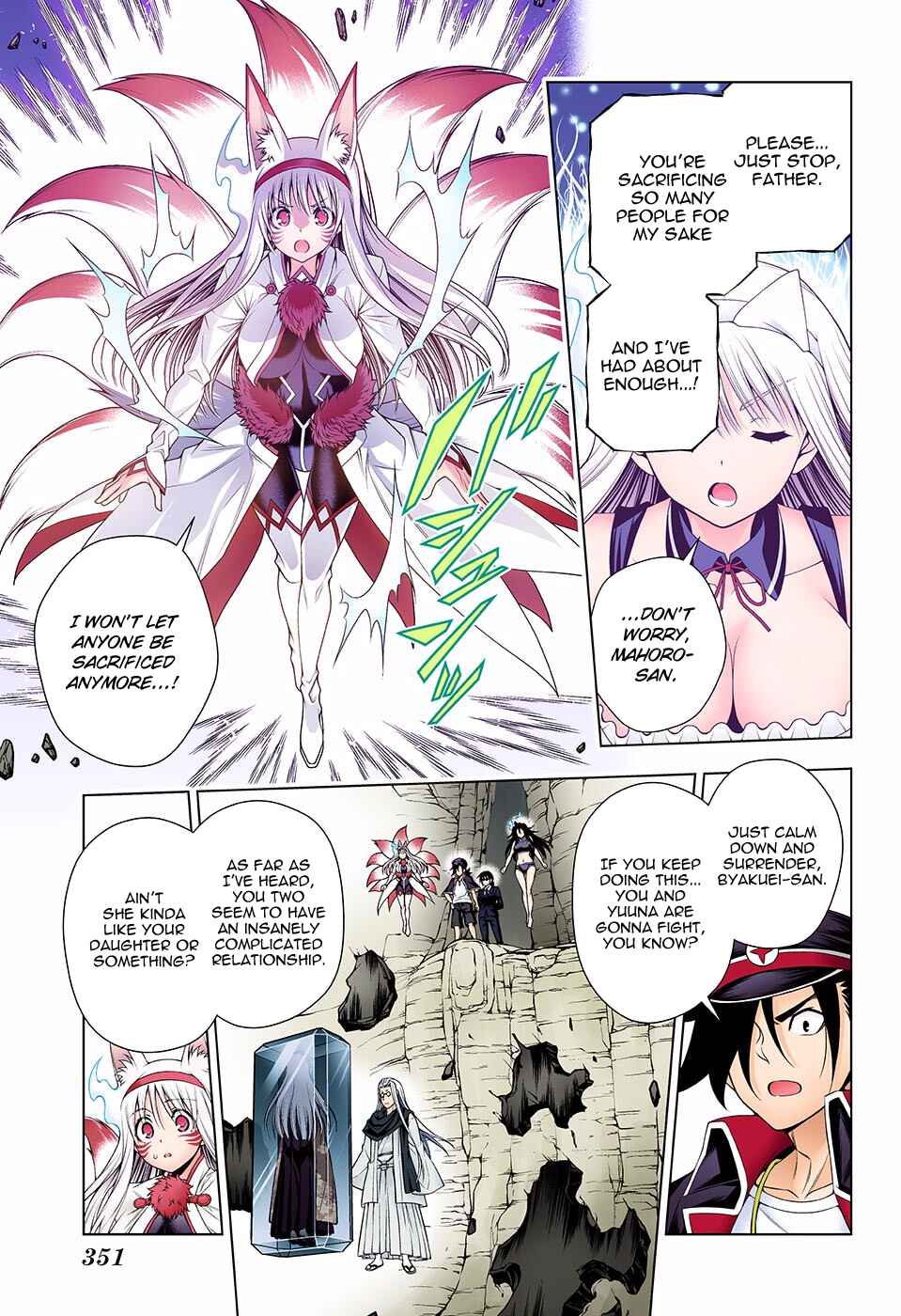 Page 9 Chapter 127 Yuragi-sou no Yuuna-san (Official Colored)