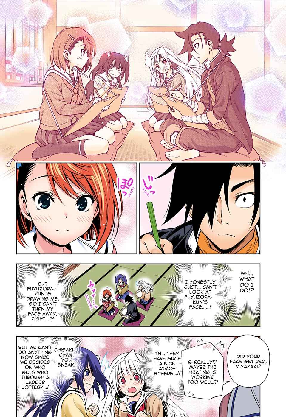 Page 13 Chapter 50 Yuragi-sou no Yuuna-san (Official Colored)