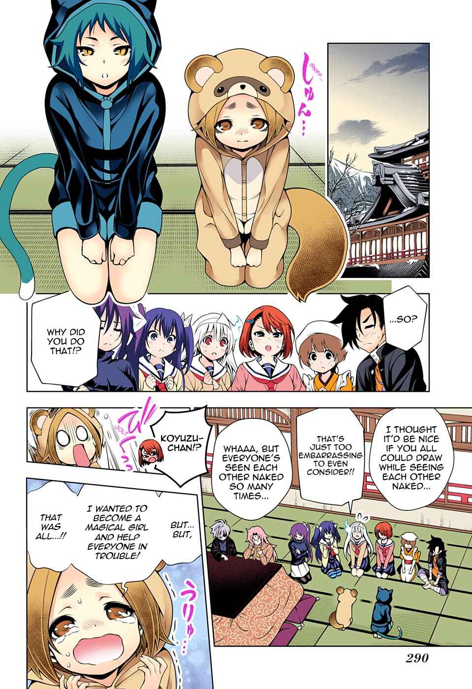 Page 16 Chapter 50 Yuragi-sou no Yuuna-san (Official Colored)