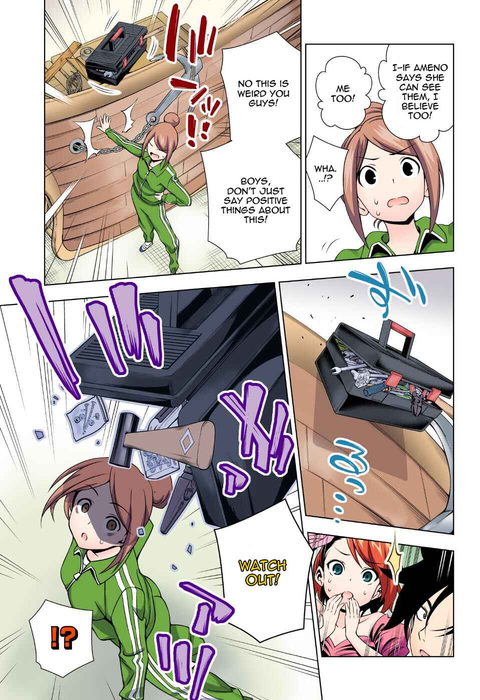 Page 13 Chapter 42 Yuragi-sou no Yuuna-san (Official Colored)