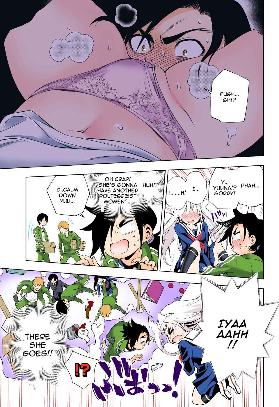 Page 9 Chapter 42 Yuragi-sou no Yuuna-san (Official Colored)