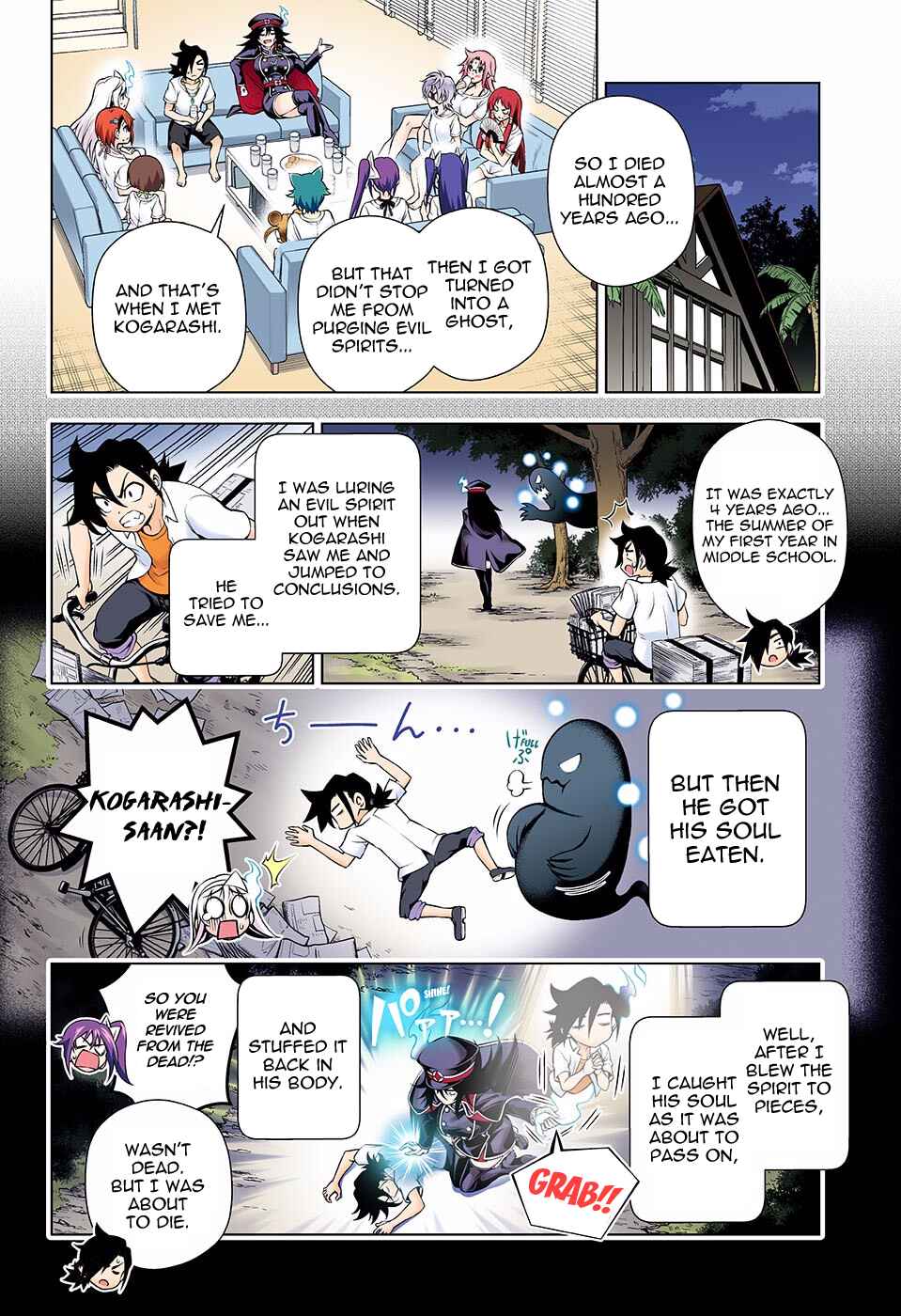 Page 6 Chapter 119 Yuragi-sou no Yuuna-san (Official Colored)