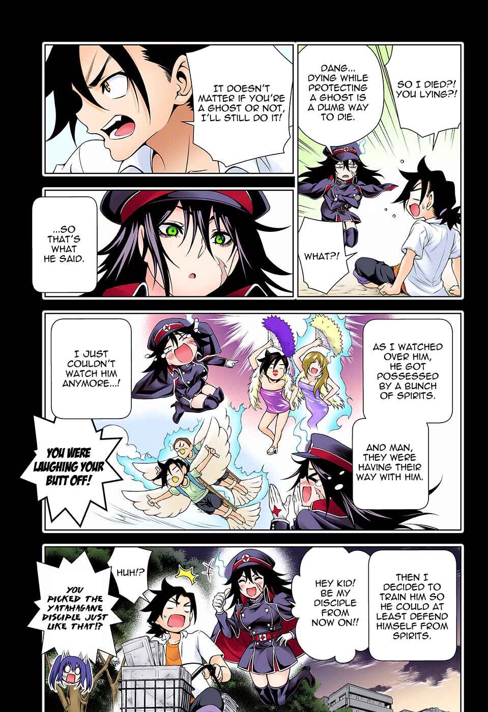 Page 7 Chapter 119 Yuragi-sou no Yuuna-san (Official Colored)