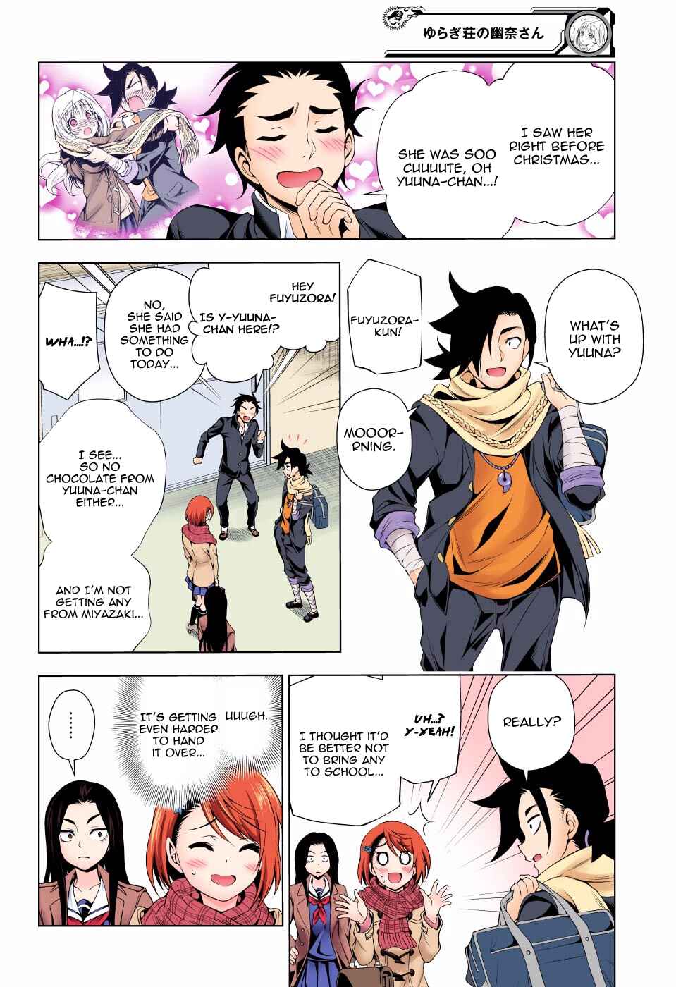 Page 10 Chapter 68 Yuragi-sou no Yuuna-san (Official Colored)