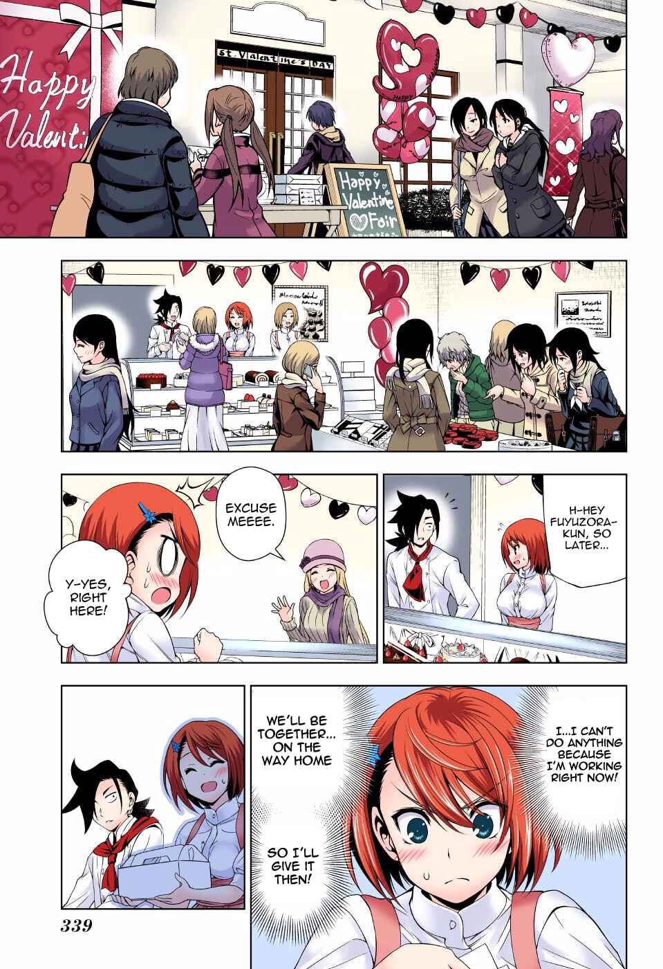 Page 13 Chapter 68 Yuragi-sou no Yuuna-san (Official Colored)
