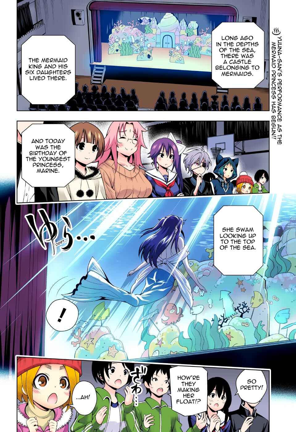Page 2 Chapter 44 Yuragi-sou no Yuuna-san (Official Colored)