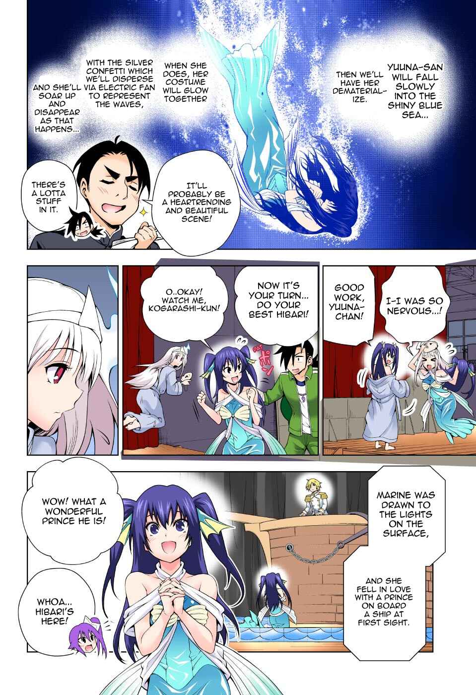Page 4 Chapter 44 Yuragi-sou no Yuuna-san (Official Colored)