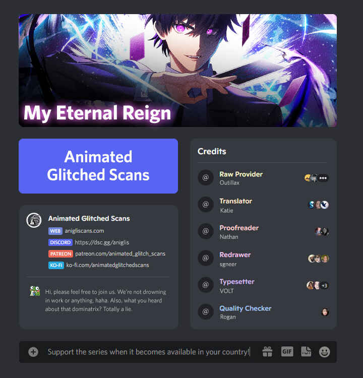 Page 1 Chapter 4 My Eternal Reign