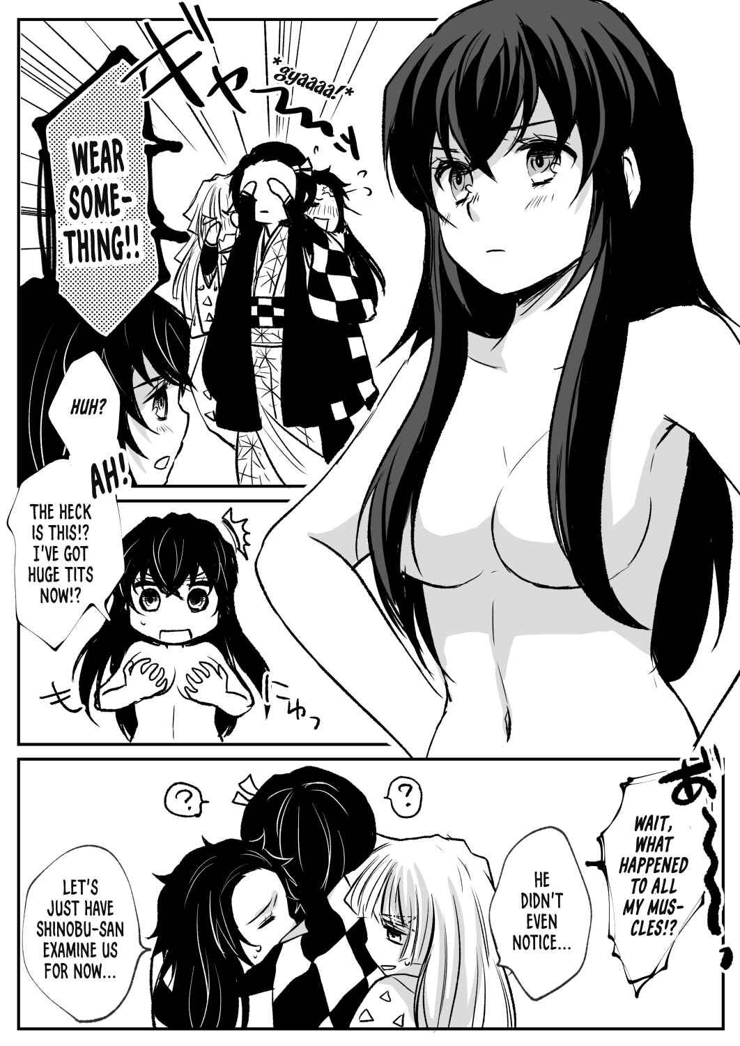 Page 4 Chapter Unknown_4a97 Kimetsu no Yaiba - Gender-Bender (Doujinshi)