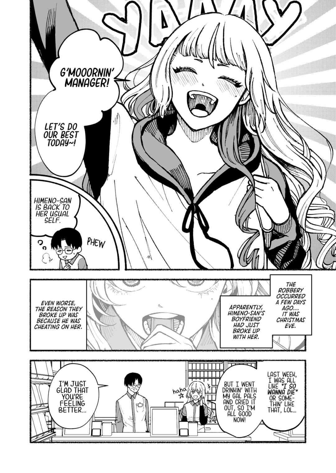 Page 8 Chapter Unknown_5aea Christmas no Conveni Goutou VS Tenin no Gal