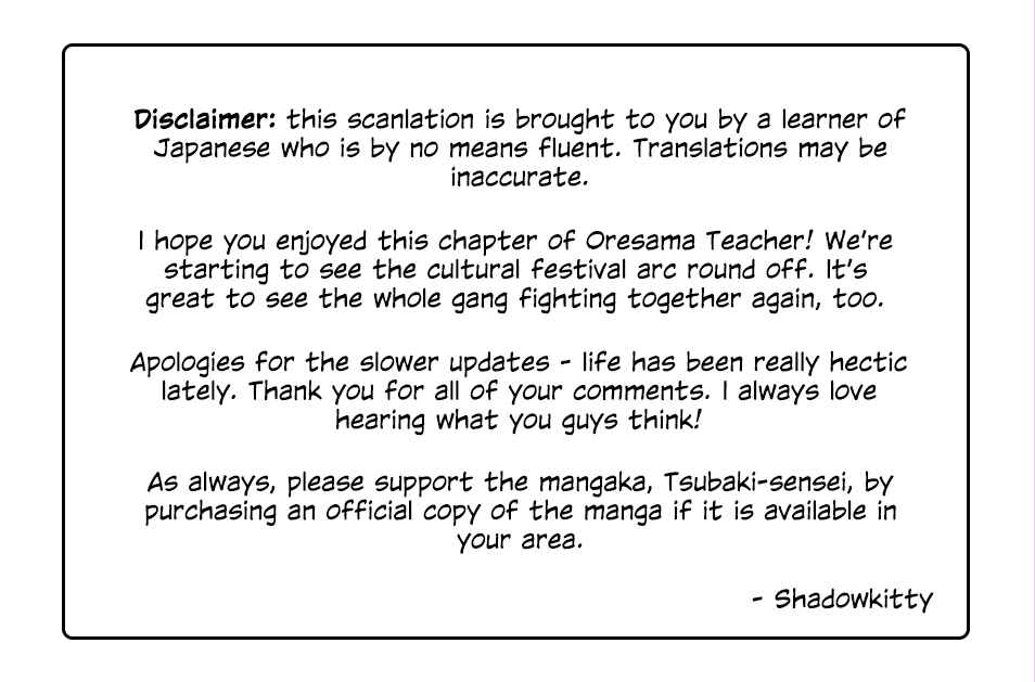 Page 31 Chapter 163 Oresama Teacher