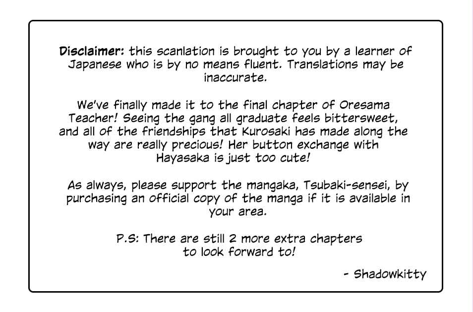 Page 46 Chapter 168 Oresama Teacher