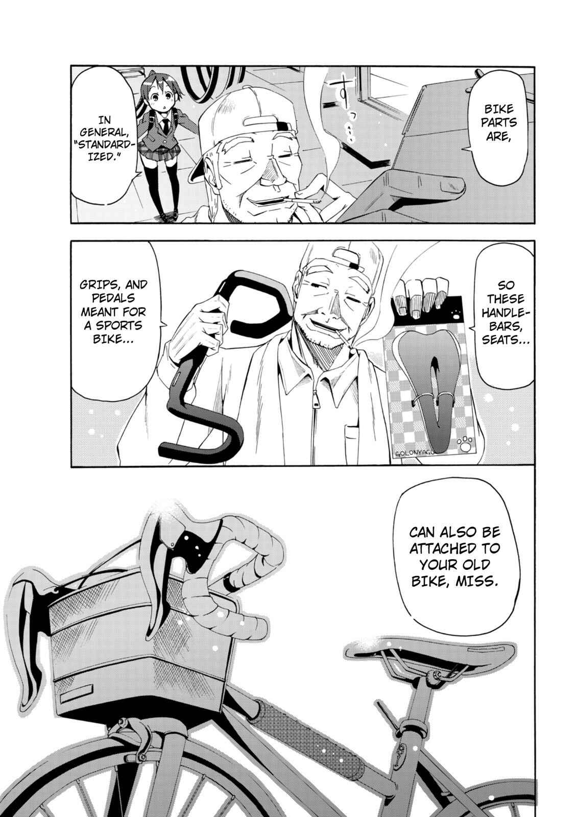 Page 9 Chapter 3 Tokyo Cycle Girls.