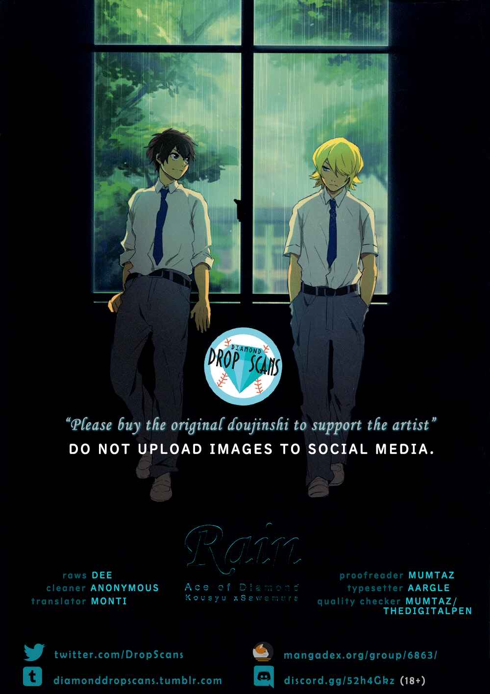 Page 1 Chapter Unknown_6209 Diamond no Ace - Rain (Doujinshi)