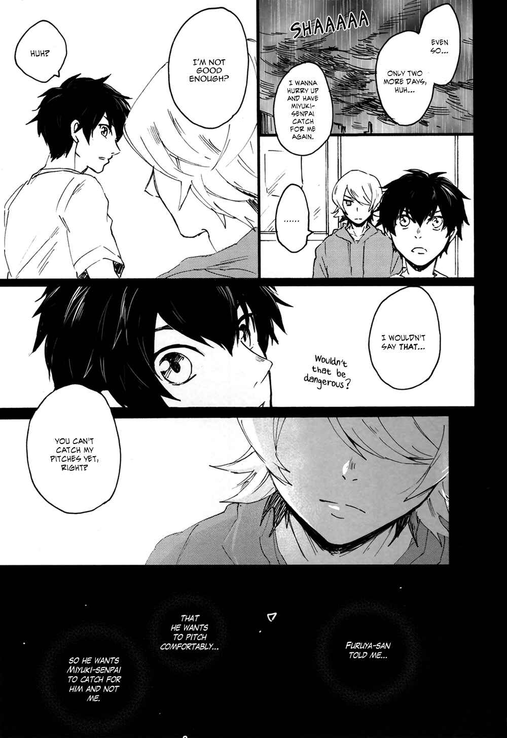 Page 14 Chapter Unknown_6209 Diamond no Ace - Rain (Doujinshi)